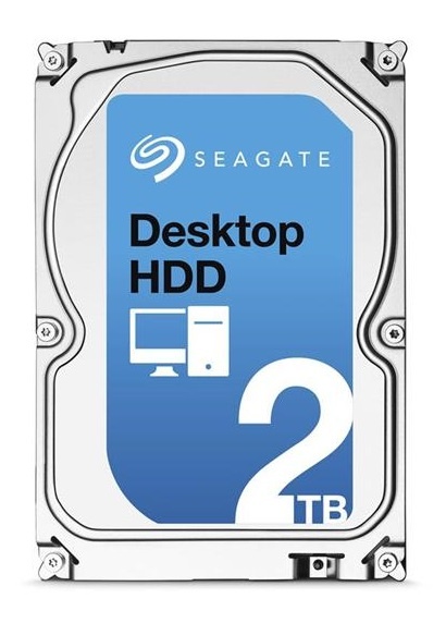 Disco Duro Interno Seagate Desktop HDD 3.5'', 2TB, SATA III, 6 Gbit/s, 7200RPM, 64MB Cache - Unidad Solamente