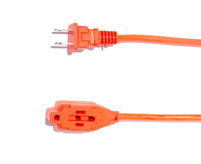 Smartbitt Extensión de Uso Rudo SBEC-HD08M, 3 Salidas AC, 13A, 8 Metros, Naranja