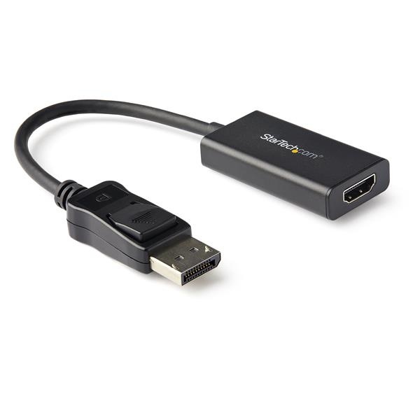 StarTech.com Adaptador DisplayPort 1.4 Macho - HDMI Hembra, 4K, 60Hz, Negro