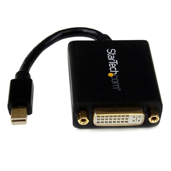 StarTech.com Adaptador Mini DisplayPort Macho - DVI-D Hembra, 1080p, Negro