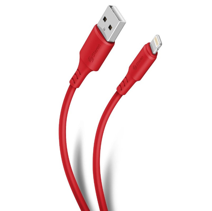 Compra Steren Cable Usb A Macho Micro Usb B Macho M Rojo Usb Ro