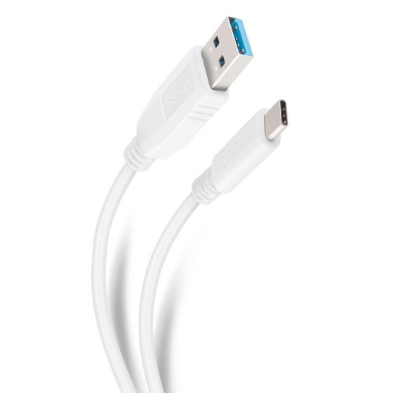 Compra Steren Cable Usb A Macho Usb C Macho M Blanco Usb