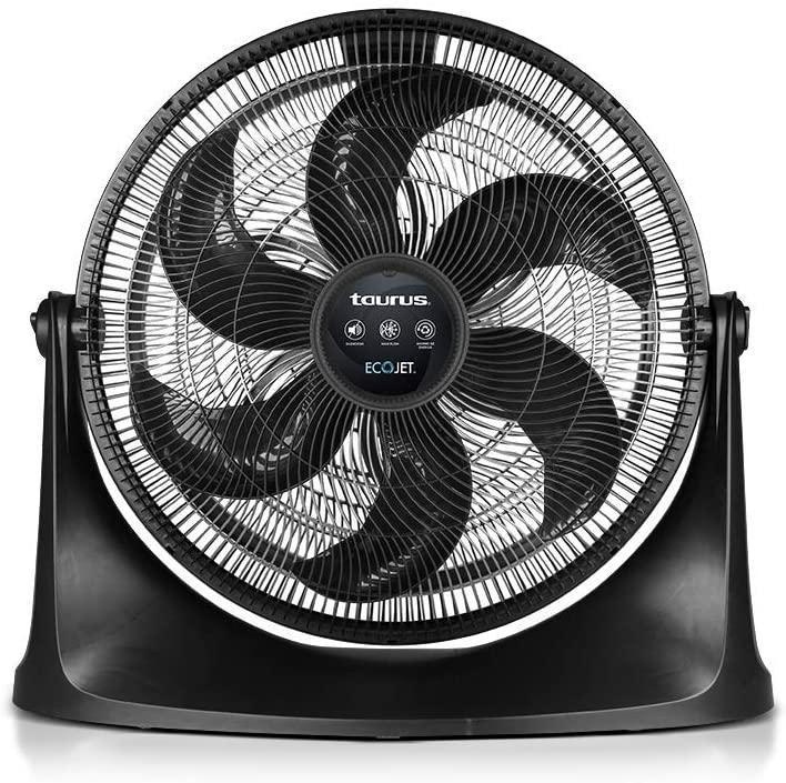 Taurus Ventilador RUSH, 3 Velocidades, 20", Negro ― Empaque dañado, producto nuevo.