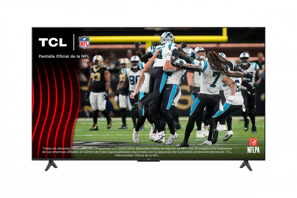 Tcl Smart TV LED S454 43", 4K Ultra HD, Negro 