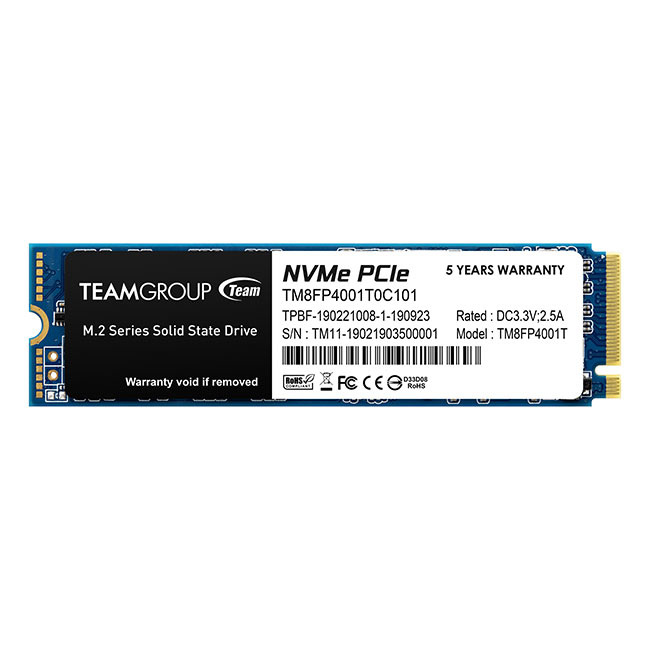 SSD Team Group MP34 NVMe 1TB, PCI Express 3.0, M.2