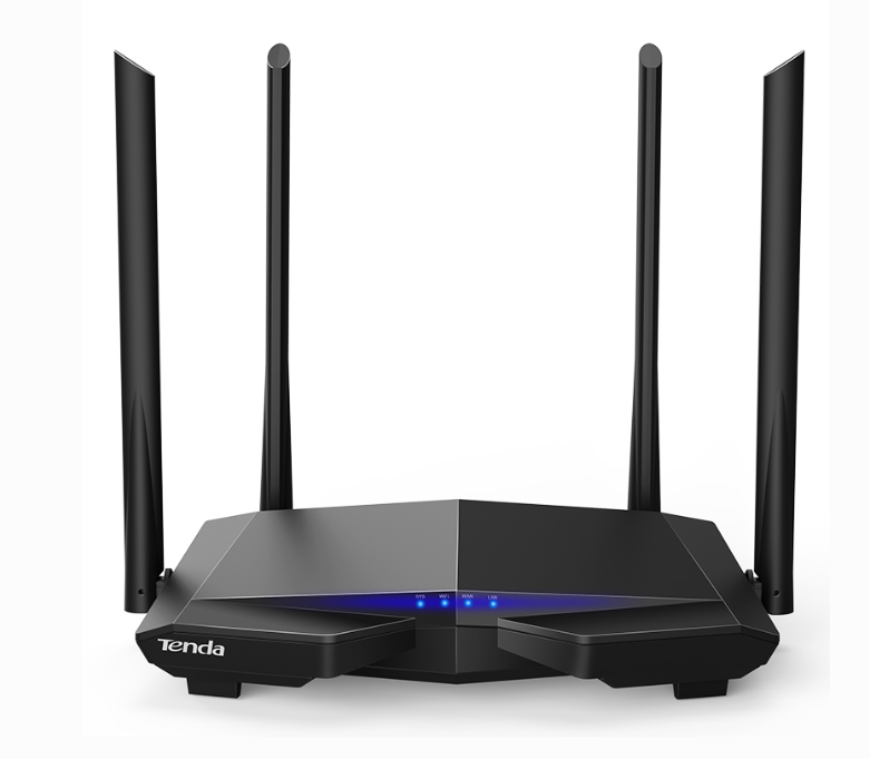 Router Tenda WISP Fast Ethernet de Banda Dual AC6 para Gaming, Inalámbrico, 867 Mbit/s, 3x RJ-45, 2.4/5GHz, 4 Antenas de 5dBi