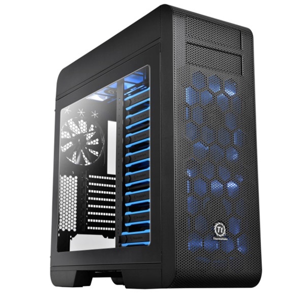 Gabinete Thermaltake Core V71 con Ventana, Full-Tower, ATX/EATX/micro-ATX, USB 2.0/3.0, sin Fuente, Negro