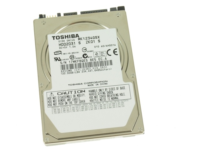 Nevada Sui detergente Disco Duro para Laptop Toshiba 2.5", 120GB, SATA II, 8MB, MK1234GSX |  Cyberpuerta.mx