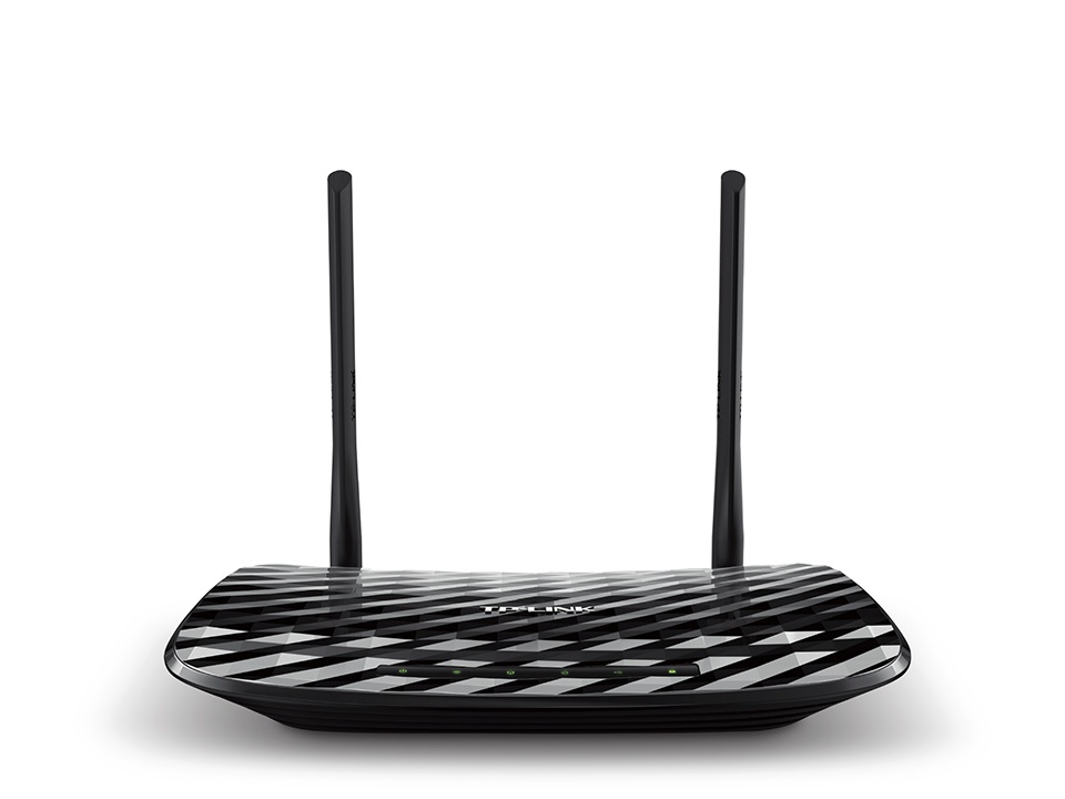 Router TP-LINK Gigabit de Banda Dual Archer C2 AC750, Inalámbrico, 4x RJ.45, 2.4/5GHz, 2 Antenas Desmontables