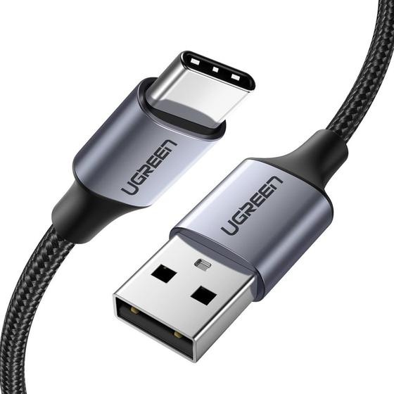 Compra Ugreen Cable USB C Macho USB A Macho 2m Negro 60128 Cyberpuerta Mx