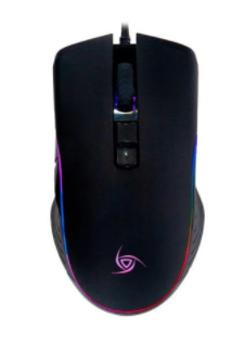 Mouse Gamer VSG Óptico HERO, Alámbrico, USB, 7200DPI, Negro