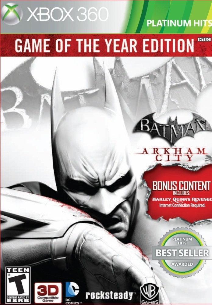 Warner Bros Batman: Arkham City - GOTY, Xbox 360 (ESP) 0883929240906 |  