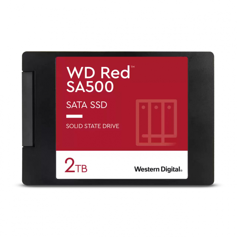 SSD Western Digital WD Red SA500, 2TB, SATA III, 2.5", 7mm