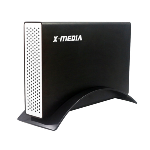 X-Media Gabinete de Disco Duro EN3251U3, 3.5'', SATA, Negro