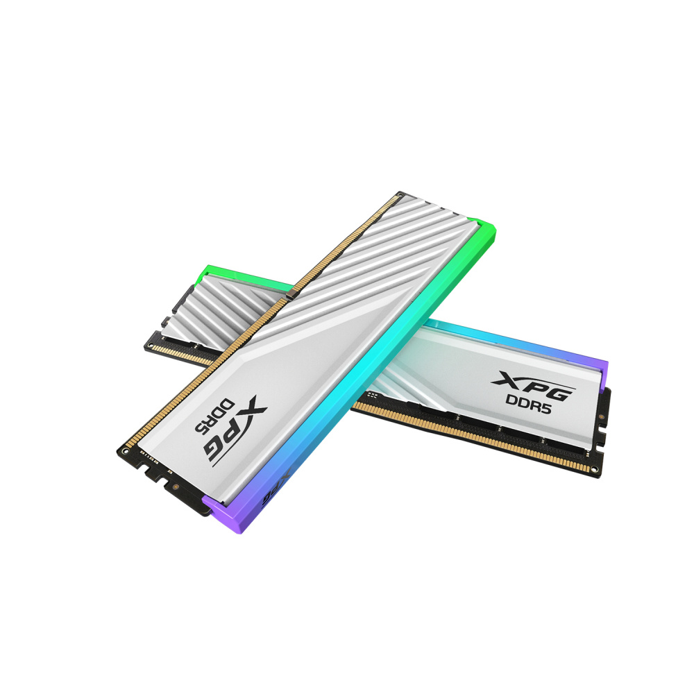 Kit Memoria RAM XPG Lancer Blade DDR5, 6000MHz, 48GB - 2 x 24GB, CL30, XMP/EXPO, Blanco