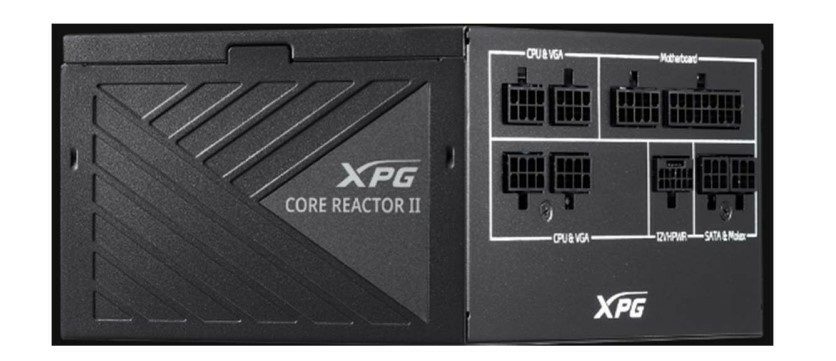 ﻿Fuente de Poder XPG CORE REACTOR II 80 PLUS Gold, 24-pin ATX, 120mm, 1200W