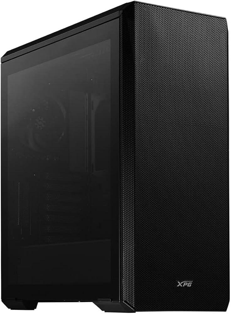 Gabinete XPG Defender con Ventana, Mid-Tower, ATX/CEB/E-ATX/EEB/Micro-ITX/Mini-ITX, USB 3.0, sin Fuente, 3 Ventiladores Incluidos, Negro