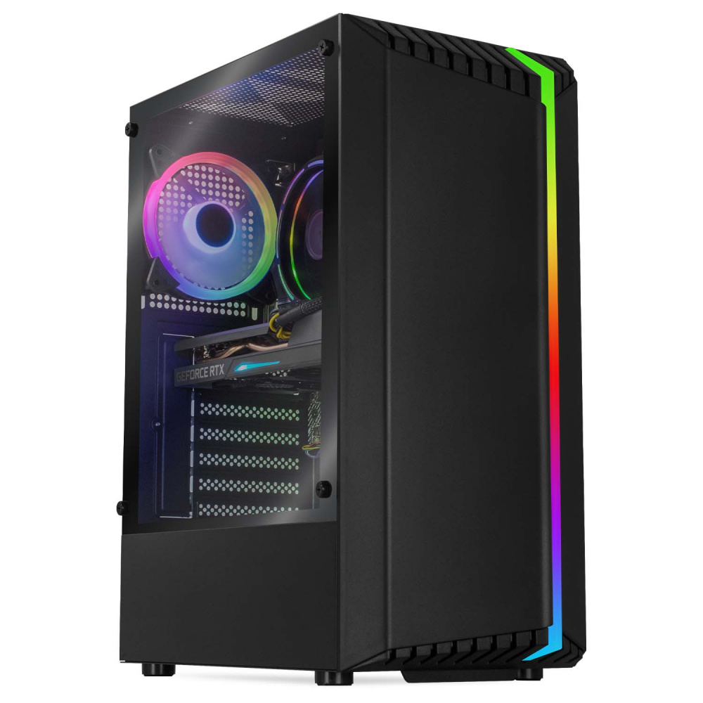 Computadora Gamer Xtreme PC Gaming CM-30058, Intel Core i5-10600KF 4.10GHz, 16GB, 2TB + 500GB SSD, WiFi, NVIDIA GeForce RTX 3060, Windows 10 Prueba