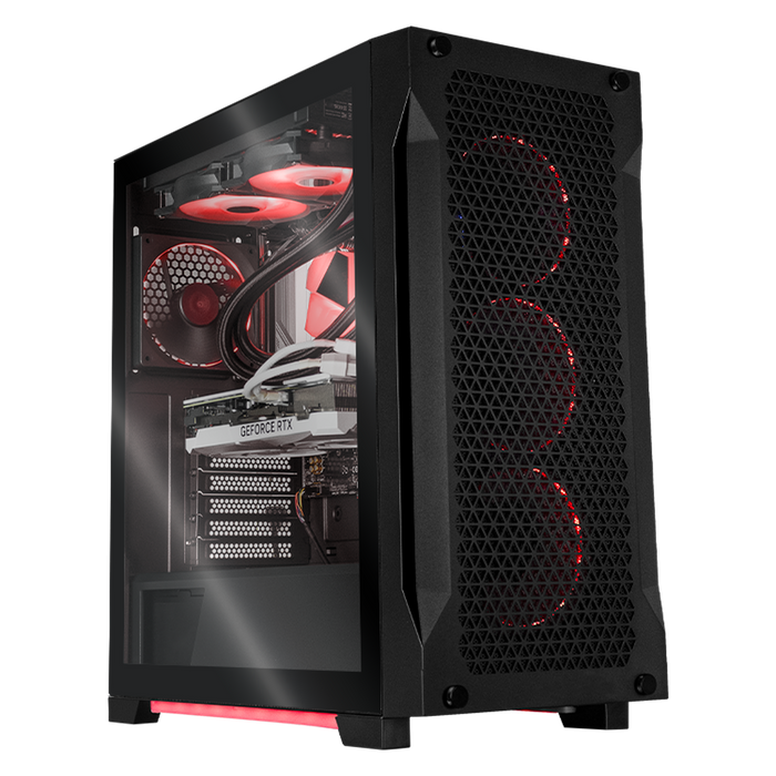 Computadora Gamer Xtreme PC Gaming CM-54142, AMD Ryzen 5 9600X 3.80GHz, 32GB, 2TB SSD, NVIDIA GeForece RTX 4070 Ti Super, Windows 11 Prueba, Negro