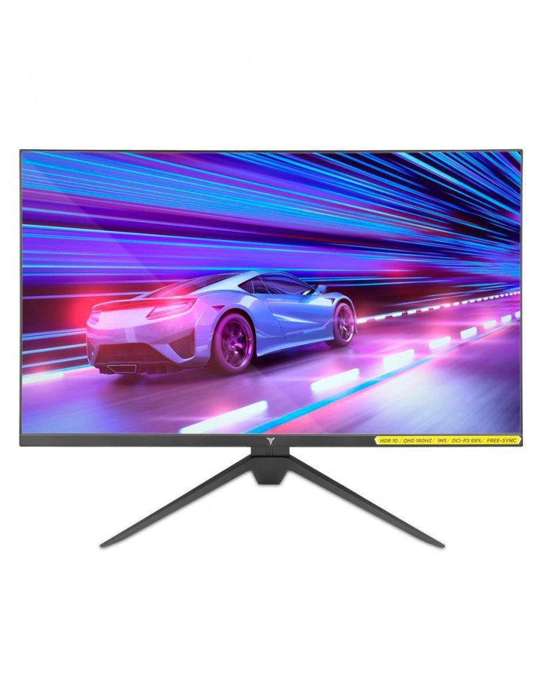 Monitor Yeyian YMF-FP227-M1 LED IPS 27", Quad HD, 180Hz, HDMI, Negro