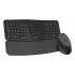 Kit de Teclado y Mouse Acteck Creator Ultra Confort MK650, Inalámbrico, USB, Negro (Español)  3