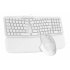 Kit de Teclado y Mouse Acteck Creator Ultra Confort MK650, Inalámbrico, USB, Blanco (Español)  2