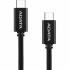 ﻿Adata Cable USB-C Macho - USB-C Macho, 1 Metro, Negro  1