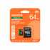 Memoria Flash Adata Speed Plus, 64GB MicroSDXC UHS-I Clase 10, con Adaptador  3