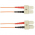 Addon Cable Fibra Óptica OM1 Duplex SC Macho - SC Macho, 62.5/125, 4 Metros, Naranja  1