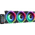 Ventilador Aerocool Duo 12 Pro RGB, 120mm, 1000RPM, Negro - 3 Piezas ― Abierto  3