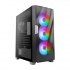 Gabinete Antec DF700 Flux con Ventana RGB, Midi-Tower, ATX/micro ATX/Mini-ITX, USB 3.0, sin Fuente, 5 Ventiladores RGB Instalados, Negro  1