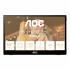 Monitor Portátil AOC 16T3E LED 15.6", Full HD, Bocinas Integradas (2 x 1W), Negro  1
