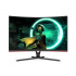 Monitor Gamer Curvo AOC C32G3E LED 31.5", Full HD, FreeSync, 165Hz, HDMI/DisplayPort, Negro/Rojo ― Daño en uno de los HDMI  1