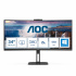 Monitor Gamer Curvo AOC CU34V5CW/BK LED 34", QHD, FreeSync, 100Hz, HDMI, Negro  1