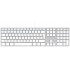 Apple Teclado Extendido MB110, USB 2.0, Blanco (Español)  1