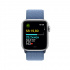 Apple Watch SE 2 GPS, Caja de Aluminio Color Plata de 40mm, Correa Deportiva Color Azul  4