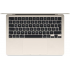 ﻿Apple MacBook Air Retina MRXT3E/A 13", Apple M3, 8GB, 256GB SSD, Blanco Estelar (Marzo 2024)  2