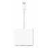 Apple Adaptador Multipuerto USB-C Macho - AV Digital Hembra, Blanco, para Mac  1