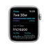 Apple Watch SE GPS, Caja de Aluminio Color Plata de 44mm, Correa Deportiva Blanca  5