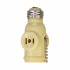 Arrow Hart Tomacorriente con Adaptador 718V-BOX, 2 Enchufes, 125V, 660W, Beige  1