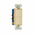 Arrow Hart Interruptor Doble 7732V-BOX, 120 - 277V, 15A, Marfil  3