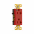 Arrow Hart Tomacorriente 8362RD, 2 Enchufes, 125V, 20A, Rojo  3