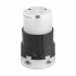 Arrow Hart Conector de Media Vuelta AH5469, 20A, 250V, NEMA  6-20P, Negro/Blanco  1