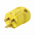 Arrow Hart Clavija Recta, 15A, 125V, NEMA 5-15R, Amarillo  2