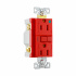 Arrow Hart Tomacorriente SGFH15RD, 2 Enchufes, 125V, 15A, Rojo  2