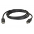 Aten Cable DisplayPort 1.4 Macho - DisplayPort Macho, 8K, 60Hz, 2 Metros, Negro  1