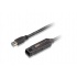 Aten Cable de Extensión USB Macho - USB Hembra, 10 Metros, Negro  1