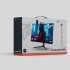 Monitor Gamer Curvo Balam Rush Ultra Earth Pro MGP27C LED 27", Full HD, Freesync, 240Hz, HDMI, Negro  8