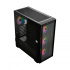 Gabinete Balam Rush Carbono Twin Mate 9000 con Ventana RGB, Full-Tower, ATX/E-ATXMicro-ATX/Mini-ITX, USB 3.0/2.0, sin Fuente, 4 Ventiladores RGB Instalados, Negro  2