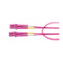 Belden Cable Fibra Óptica Jumper Duplex OM4 2x LC Macho - 2x LC Macho, 6 Metros, Rosa  1